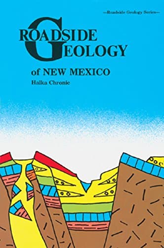 Book cover for Roadside Geology of New Mexico (Roadside Geology Series) by Chronic, Halka