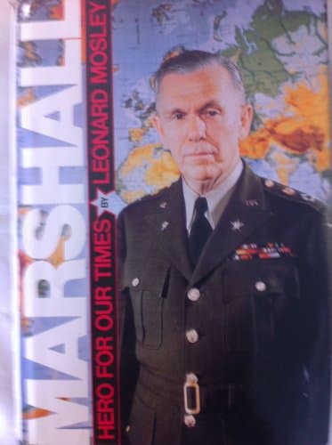 Book cover for Marshall: Hero for Our Times by Mosley, Leonard