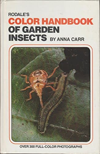 Book cover for Rodale's Color Handbook of Garden Insects by Carr, Anna