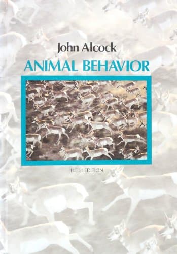 Book cover for Animal Behavior: An Evolutionary Approach by John ALCOCK