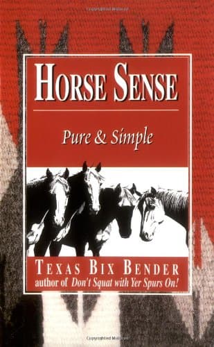 Book cover for Horse Sense: Pure & Simple (Little Western, 7) by Bender, Texas Bix