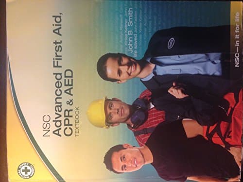 Book cover for NSC Advanced First Aid, CPR & AED by National Safety Council