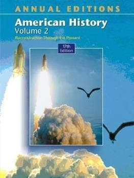 Book cover for American History Vol 2 by Robert James Maddox