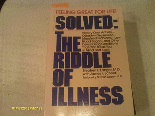 Book cover for Solved: The Riddle of Illness by Stephen E. Langer