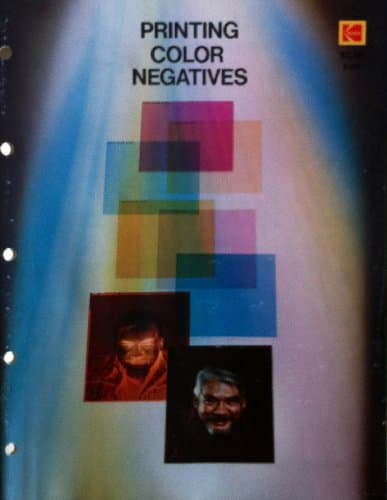 Book cover for Printing Color Negatives by Kodak