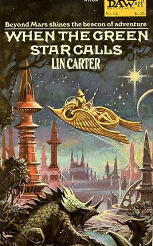 Book cover for When the Green Star Calls by Carter, Lin
