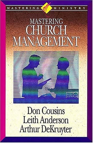Book cover for Mastering Church Management by Anderson, Leith