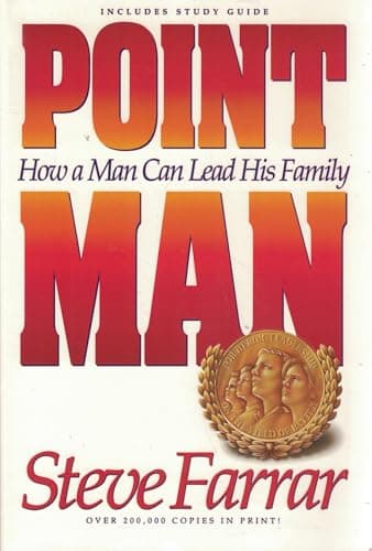 Book cover for Point Man: How a Man Can Lead His Family by Farrar, Steve