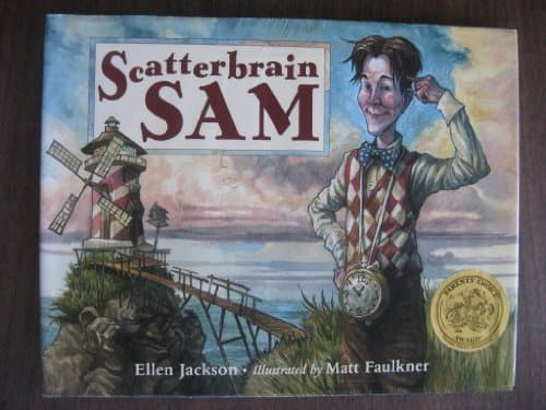 Book cover for Scatterbrain Sam by Jackson, Ellen B.