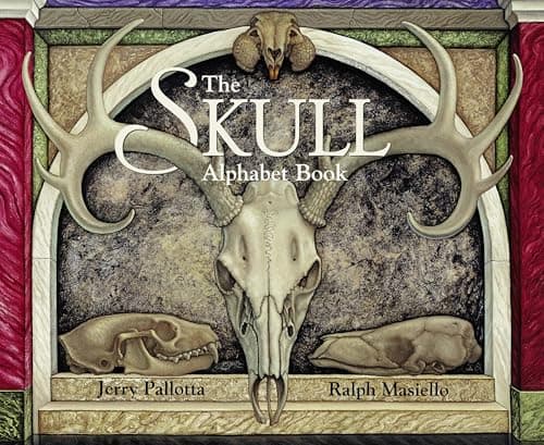 Book cover for The Skull Alphabet Book (Jerry Pallotta's Alphabet Books) by Jerry Pallotta