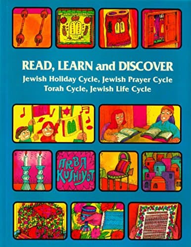 Book cover for Read, Learn and Discover: Jewish Holiday Cycle, Jewish Prayer Cycle, Torah Cycle, Jewish Life Cycle by Sol Scharfstein