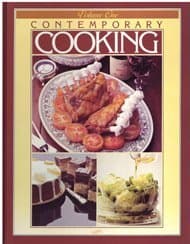 Book cover for Contemporary Cooking - Volume One by James Charlton