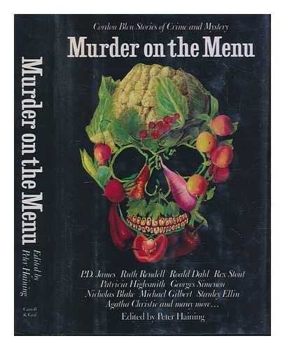 Book cover for Murder on the Menu by Haining, Peter