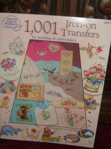 Book cover for One Thousand One Iron on Transfers by Lorna Morley & Linda Morley