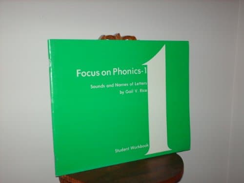 Book cover for Focus on Phonics 1: Sounds and Names of Letters by Gail V. Rice