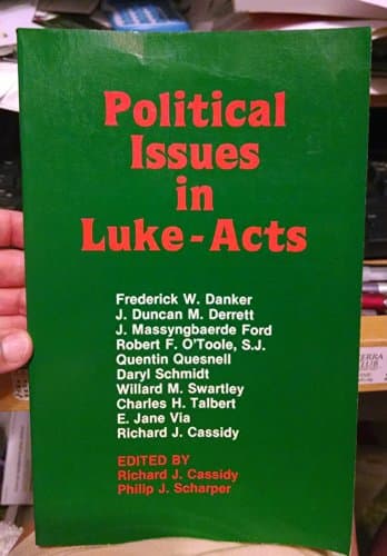 Book cover for Political issues in Luke-Acts by Richard J. Cassidy