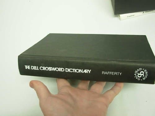 Book cover for The Dell crossword dictionary by Unknown