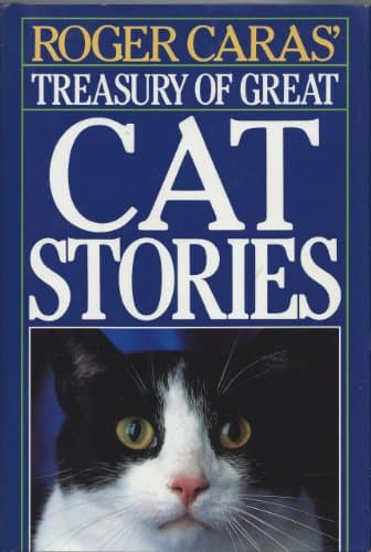 Book cover for Roger Caras' Treasury of Great Cat Stories by Caras, Roger