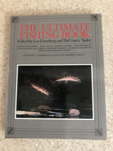 Book cover for The Ultimate Fishing Book by Lee Eisenberg