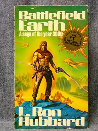 Book cover for Battlefield Earth : A Saga of the Year 3000 by Hubbard L