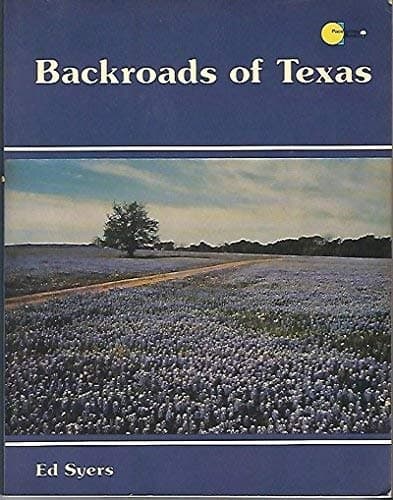 Book cover for Backroads of Texas by Syers, William Edward