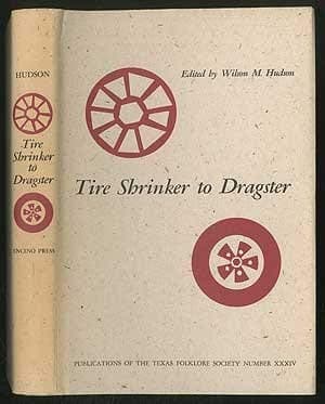 Book cover for Tire Shrinker to Dragster by Hudson, Wilson M.