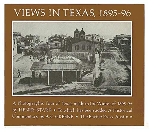 Book cover for Views in Texas, 1895-96 by Stark, Henry