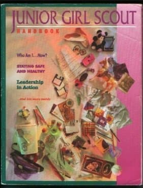 Book cover for Junior Girl Scout Handbook by Girl Scouts of the Usa