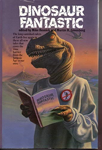 Book cover for Dinosaur Fantastic (Daw Book Collectors) by Greenberg, Martin Harry