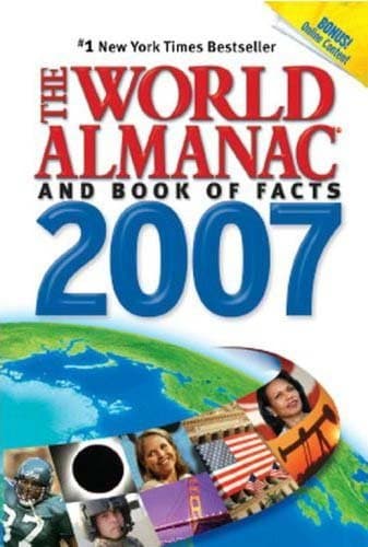 Book cover for The World Almanac and Book of Facts, 2007 (World Almanac and Book of Facts) by World Almanac Books