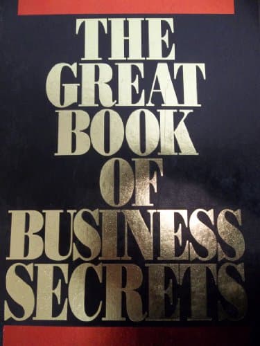 Book cover for The Great Book of Business Secrets. by unknown author
