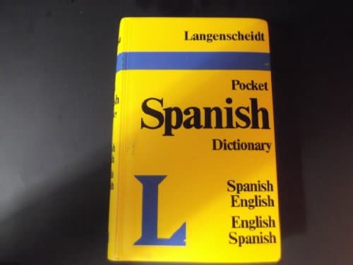 Book cover for Langenscheidt's Pocket Spanish Dictionary: Spanish - English & English - Spanish by Langenscheidt Editorial Staff