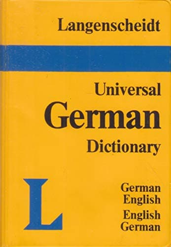 Book cover for Langenscheidt's Universal German Dictionary: German English English German by Holger Freese