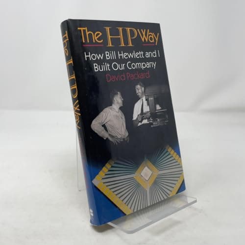 Book cover for The HP Way: How Bill Hewlett and I Built Our Company by Packard, David