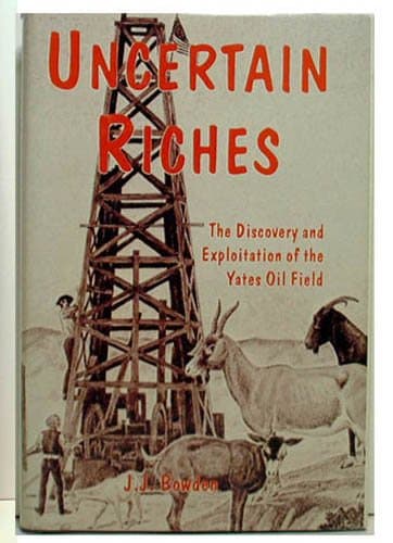 Book cover for Uncertain Riches by Bowden, J. J.
