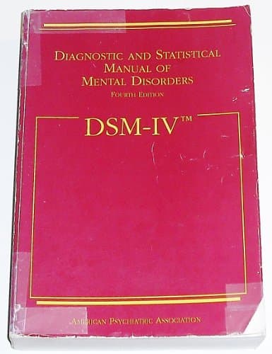 Book cover for Diagnostic and Statistical Manual of Mental Disorders DSM-IV by American Psychiatric Association