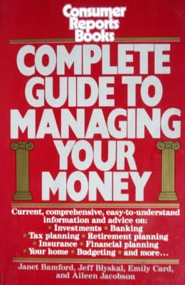 Book cover for Complete Guide to Managing Your Money by Bamford, Janet