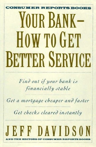 Book cover for Your Bank How to Get Better Service by Davidson, Jeff