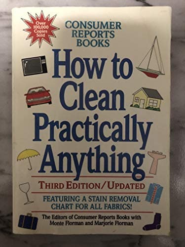 Book cover for How to Clean Practically Anything by Monte Florman