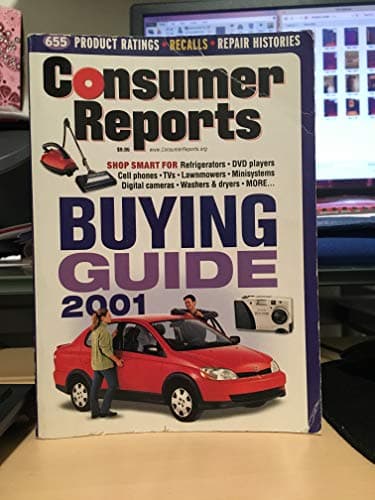 Book cover for Consumer Reports Buying Guide 2001 by The Editors of Consumer Reports