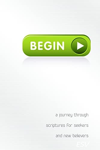 Book cover for Begin: A Journey Through Scriptures for Seekers and New Believers by Ken Ham