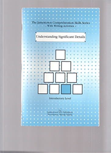 Book cover for Understanding Significant Details: Introductory Level (Comprehension Skills Series) by Kraft