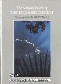 Book cover for The Natural World of the Texas Big Thicket (Louise Lindsey Merrick Texas Environment) by Pittman, Blair