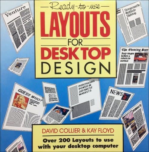 Book cover for Ready-To-Use Layouts for Desktop Design by Collier, David