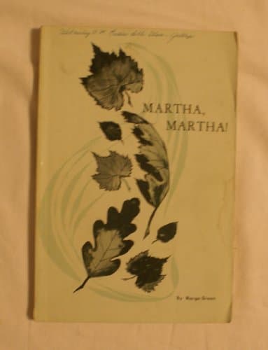 Book cover for Martha, Martha! by Green, Marge