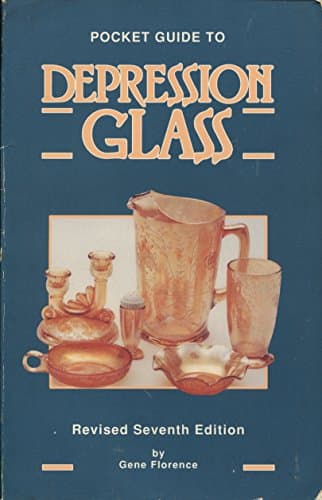Book cover for Pocket Guide to Depression Glass by Gene Florence