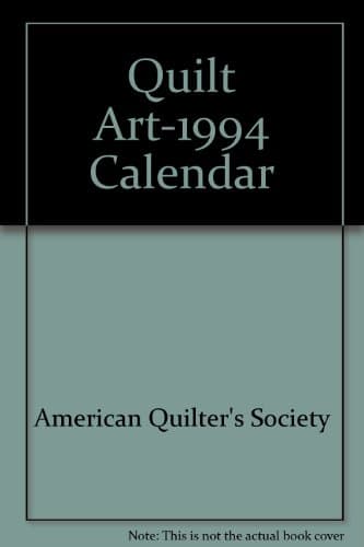 Book cover for Quilt Art Engagement Calendar '94 by American Quilter's Society
