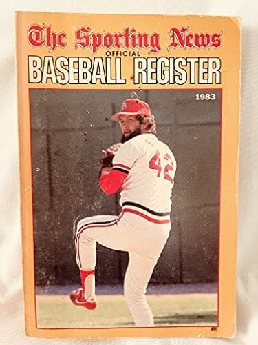 Book cover for OFFICIAL BASEBALL REGISTER 1983. by SIEGEL, Barry.