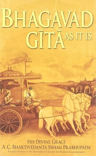 Book cover for Bhagavad-Gita As It Is by Prabhupada, A C Bhaktivedanta Swami