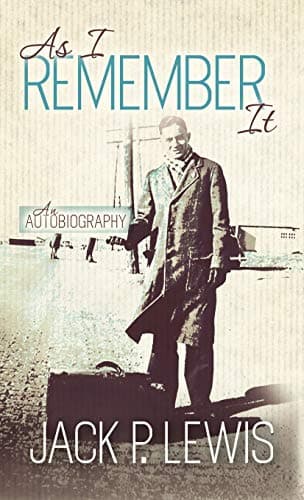 Book cover for As I Remember It by Lewis, Jack P